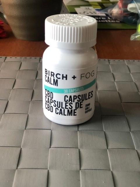 Birch + Fog CBD Calm Capsules - Customer Photo From Lisa 
