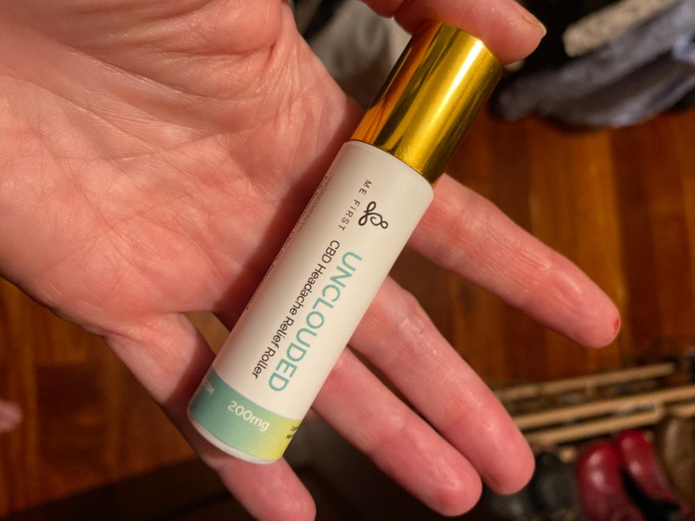 Me First Unclouded CBD Headache Relief Roller - Customer Photo From Manon L