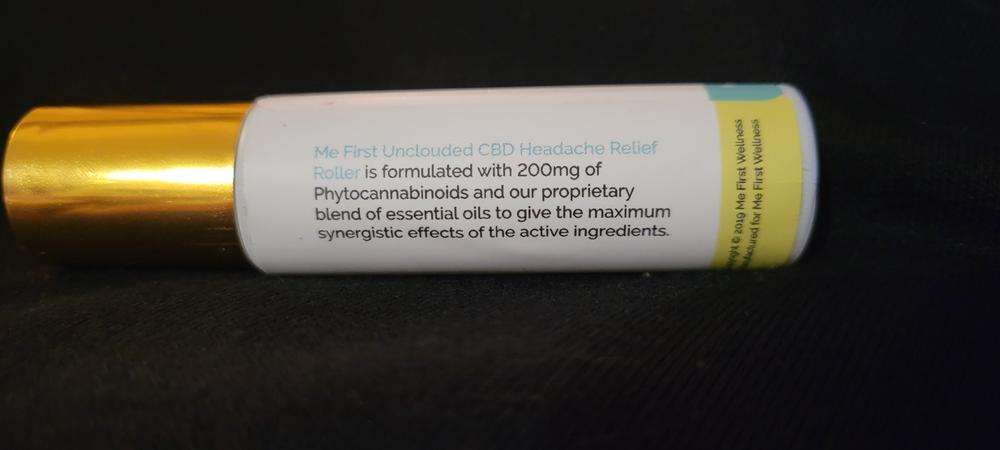 Headache Relief CBD Roller - Me First - Customer Photo From Anonymous