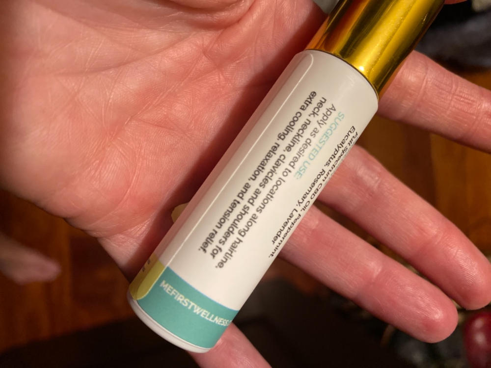 Me First Unclouded CBD Headache Relief Roller - Customer Photo From Manon L