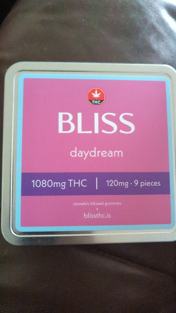 Daydream Divisible High Dose Thc Gummies - Bliss Edibles - Customer Photo From Richard Costello