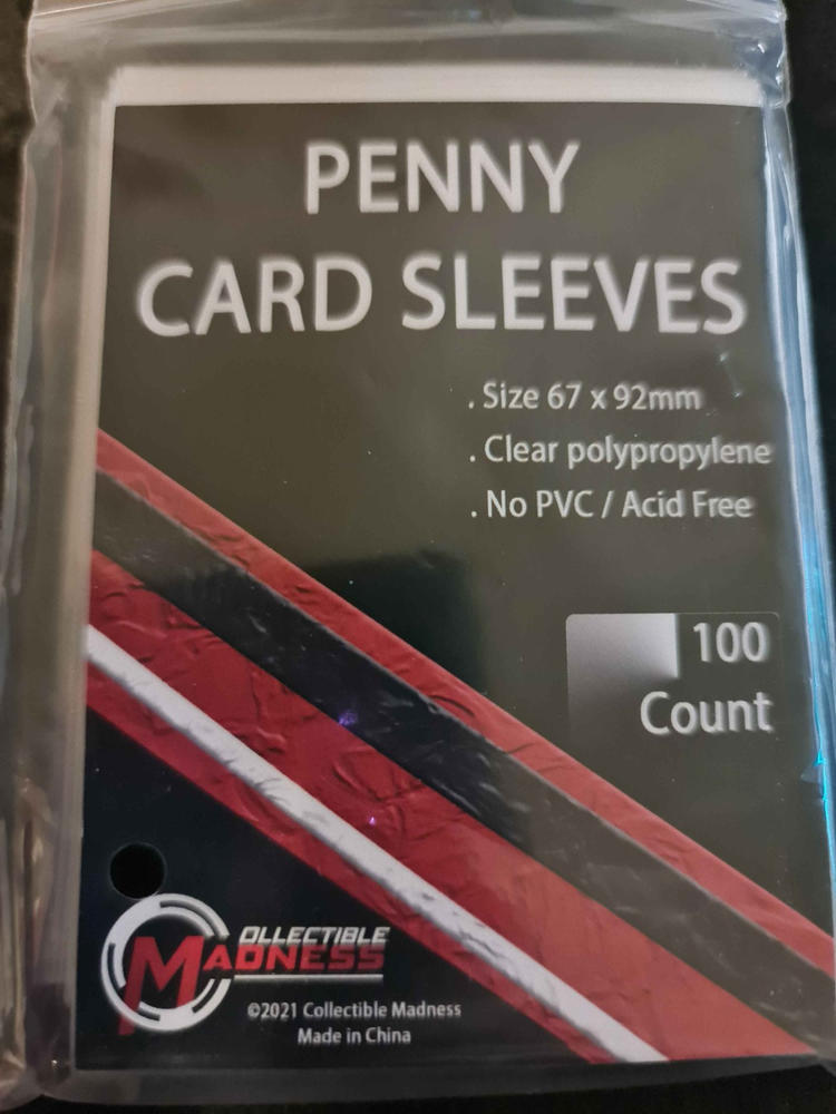 Humongous Hoard Penny Sleeves For Standard Trading Cards | Ultra Clear,  Acid-Free Protection
