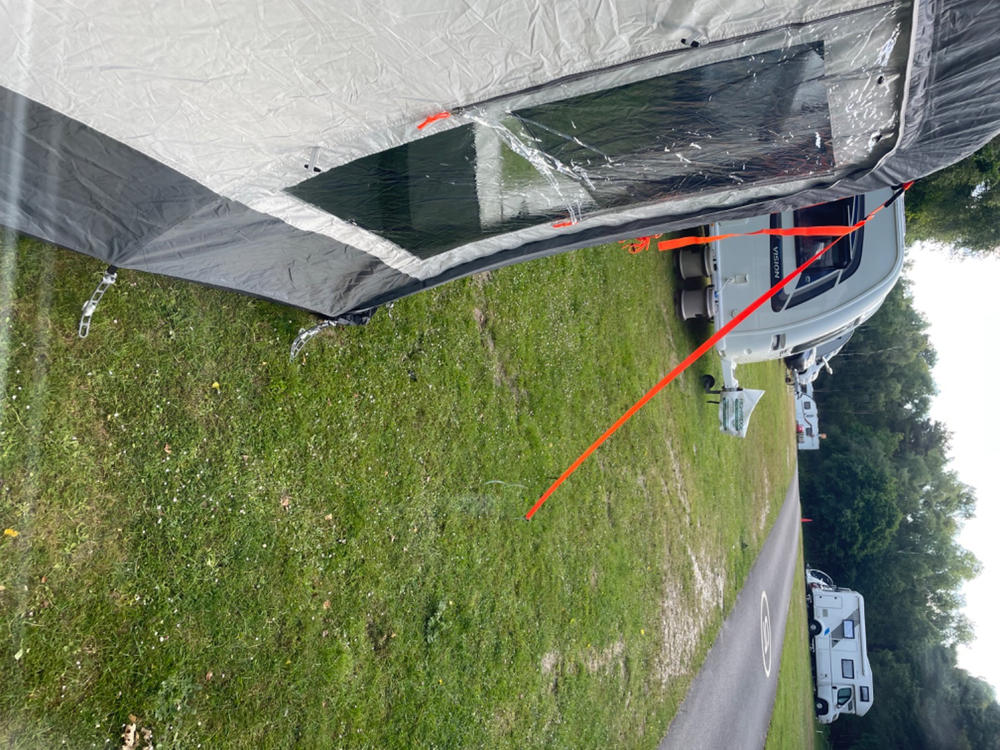 Camptec Techline Secure Straps for Inflatable Awnings - Customer Photo From Mr Barry Greenwell