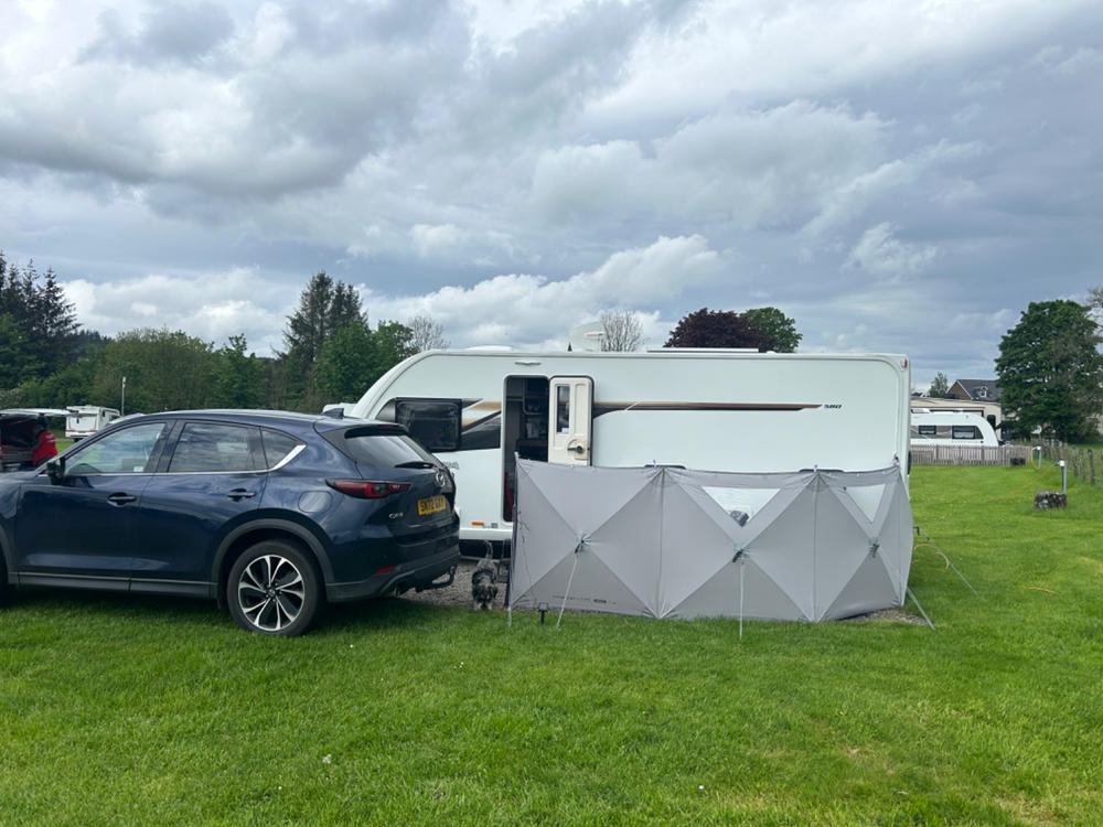 Outdoor Revolution Pronto PC 4 Pannel Windbreak - Customer Photo From Robert Bailey