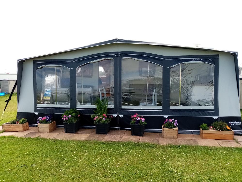 Camptech Atlantis DL All Season Full Awning - Customer Photo From Christine Priede