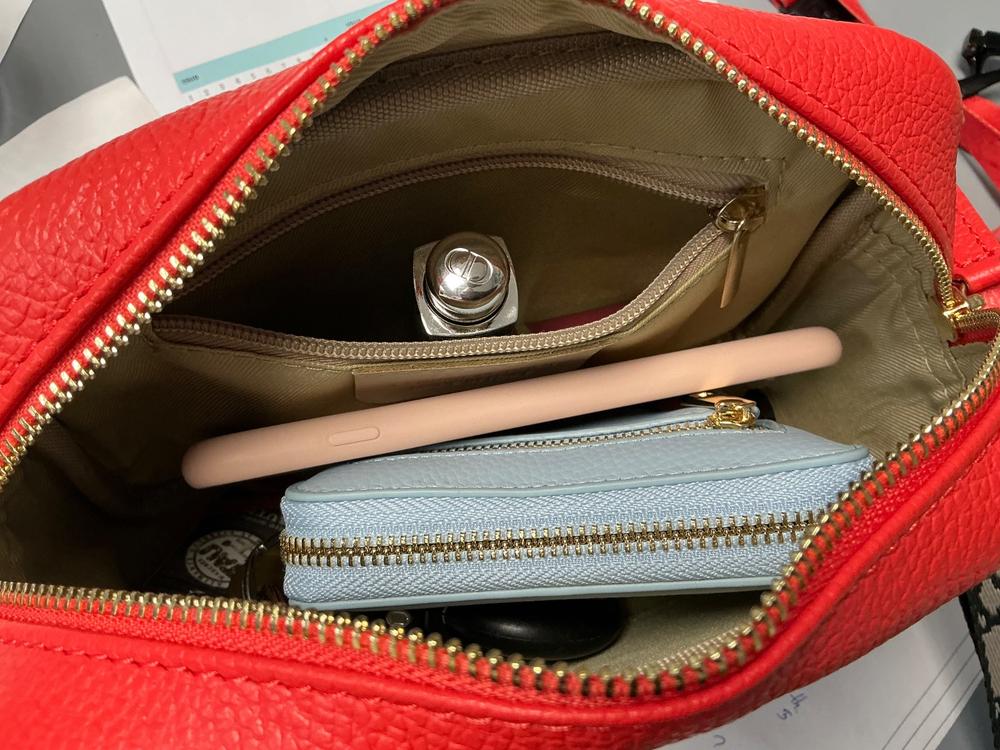 Zipper Purse/Wallet Powder Blue - Berry - Customer Photo From Svitlana Kostenko