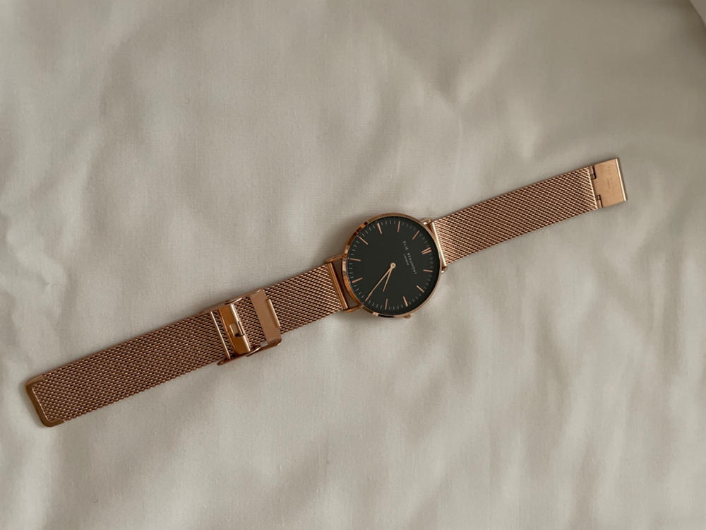 Oxford Large Mesh Rosegold/Black - Customer Photo From Anonymous