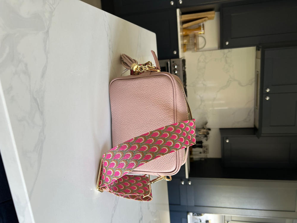 Crossbody Tassel Blush - Customer Photo From Darren Bailey