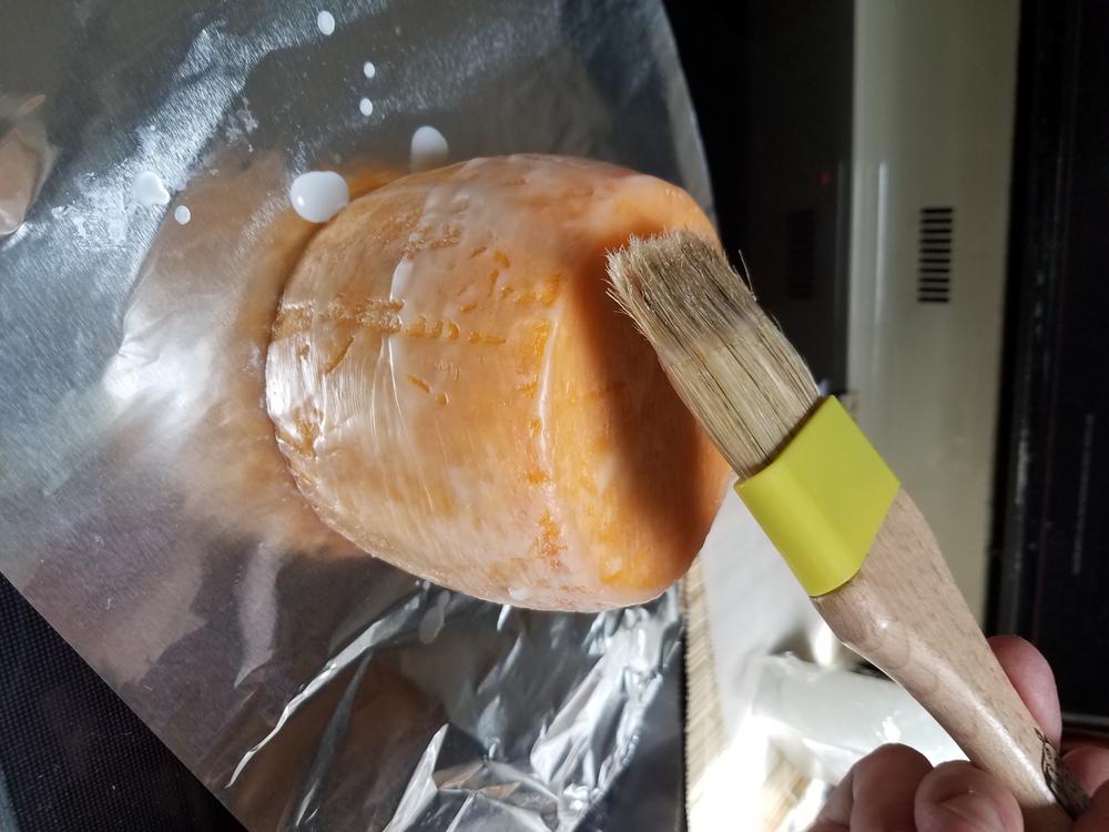 cheese wax brush