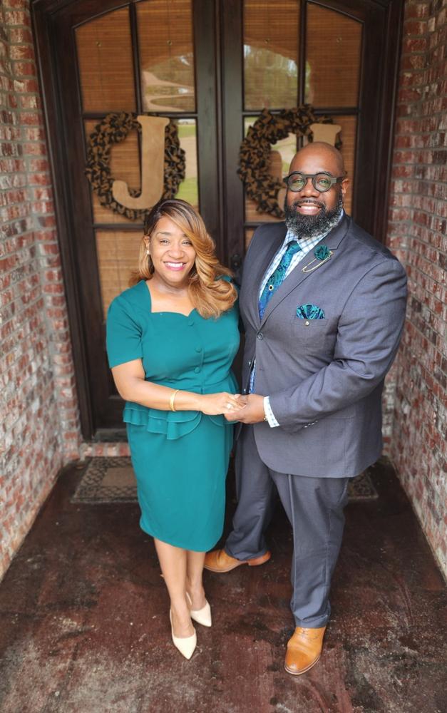 Dark Grey Two Button Suit (Open Box) - Customer Photo From Marvin Johnson