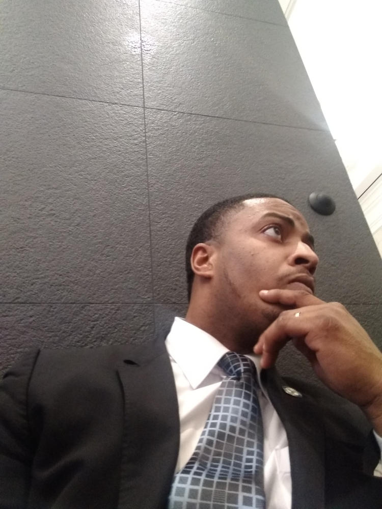 Black Two Button Suit - Customer Photo From Michael Tota