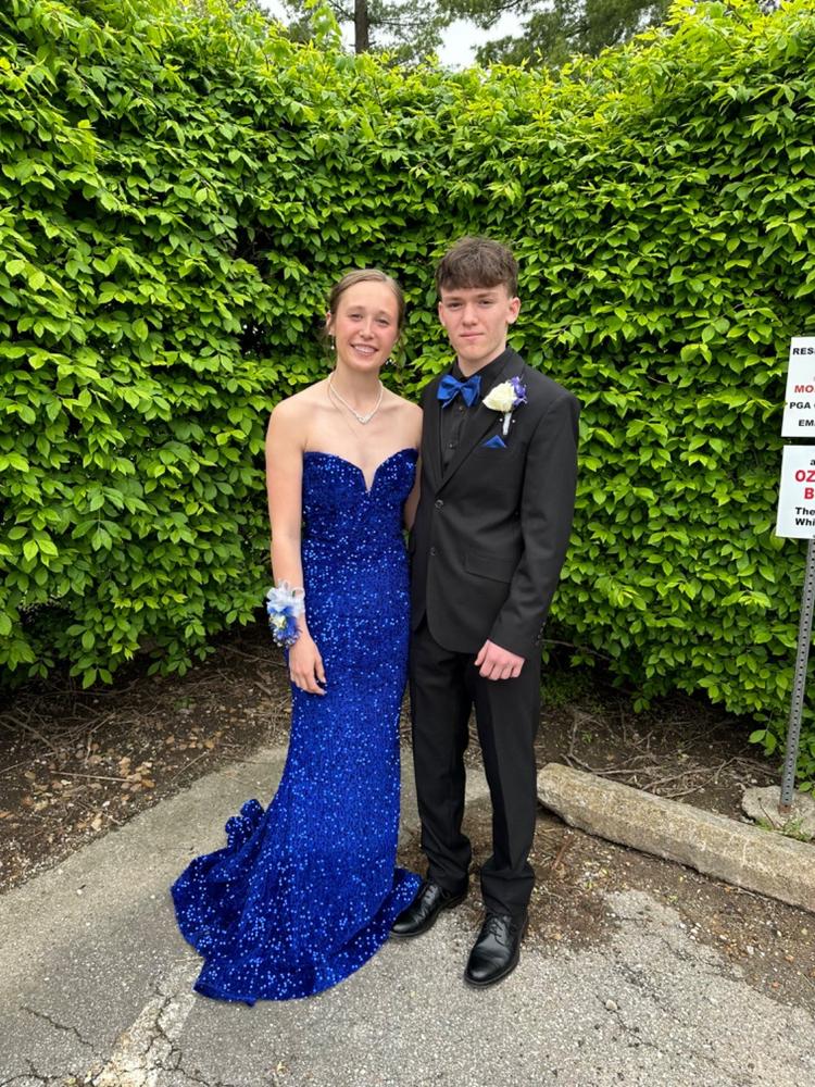 Black Three Piece Suit - Customer Photo From Ciarra Baxter