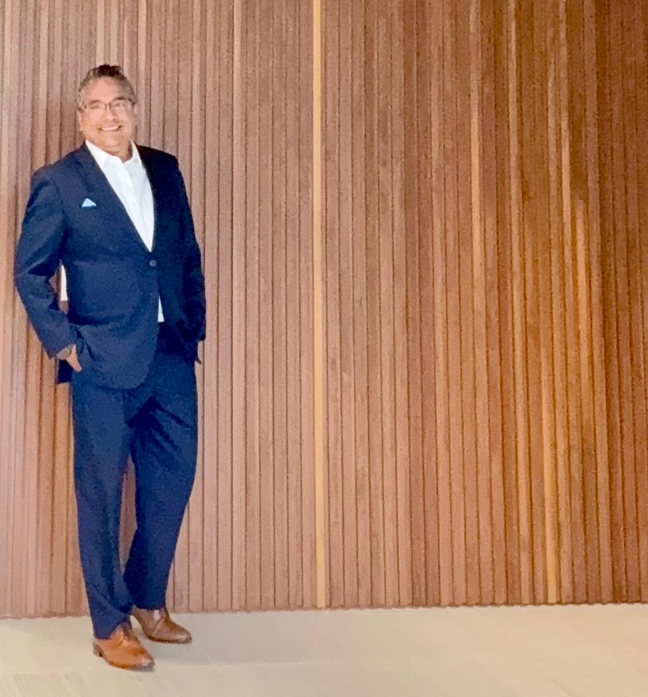 Navy Blue Three Piece Suit - Customer Photo From Michael