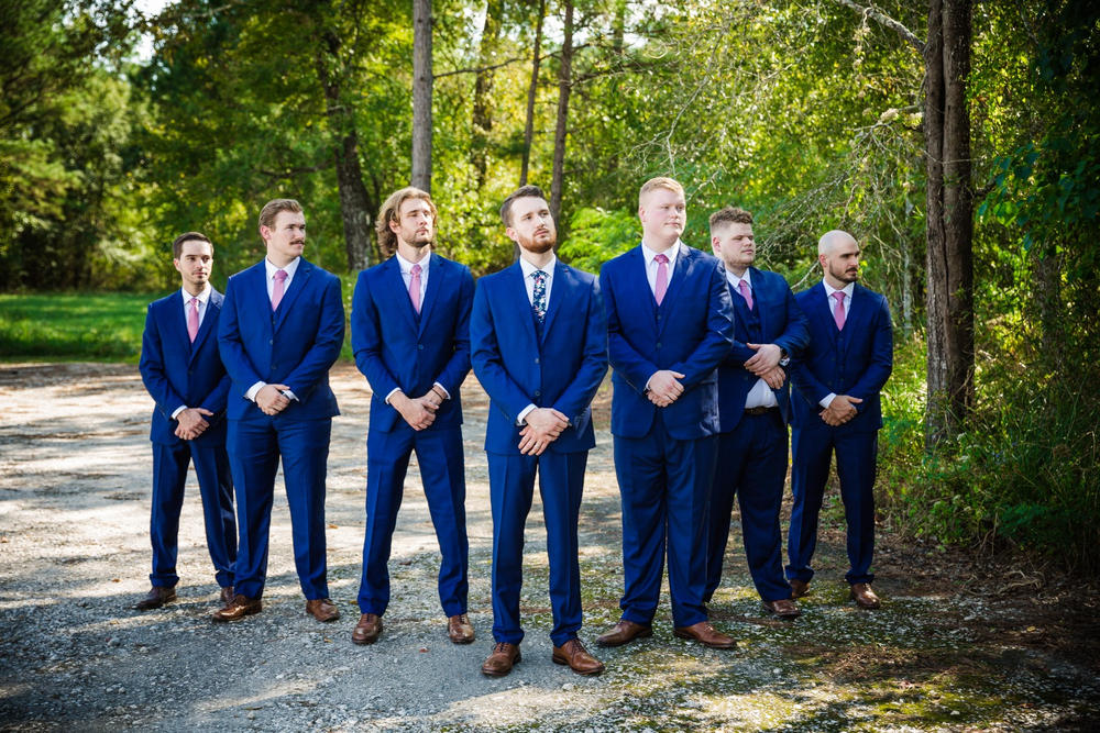 Blue Birdseye Three Piece Suit - Customer Photo From Reed Sowell