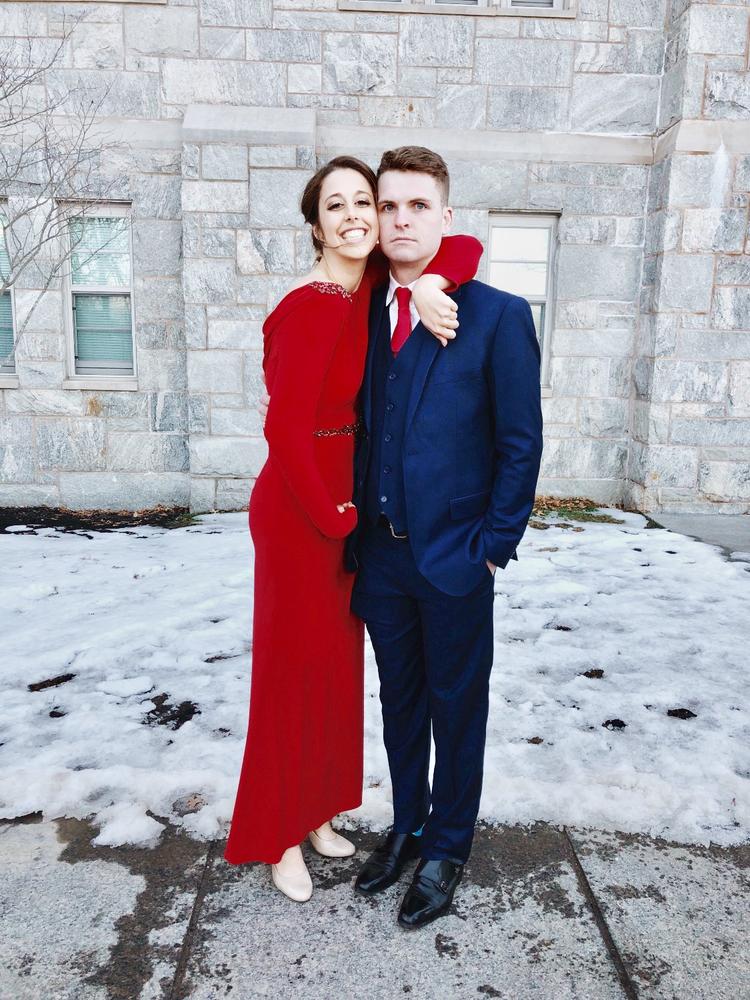 Blue Birdseye Three Piece Suit - Customer Photo From Grant L.