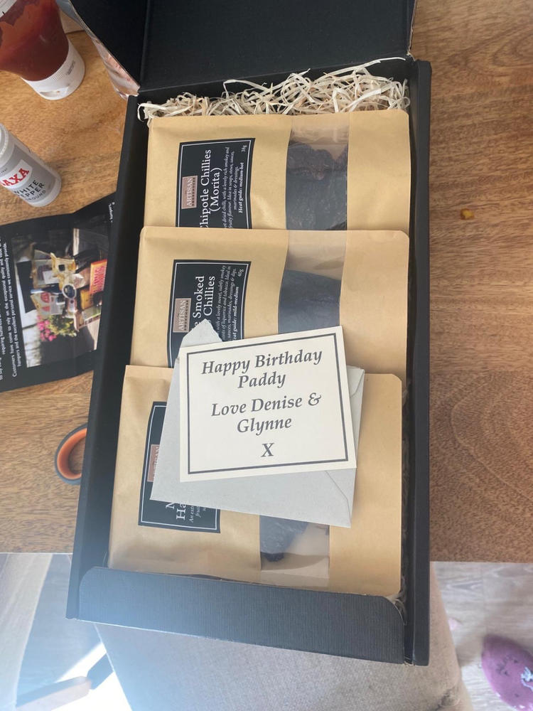 The Smoked Chilli Gift Set - Customer Photo From Denise Blackall