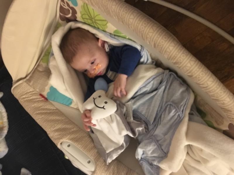 Nummie Lovey Security Blanket Attachment for Egg and Molar Magician - Customer Photo From Katielynn M.