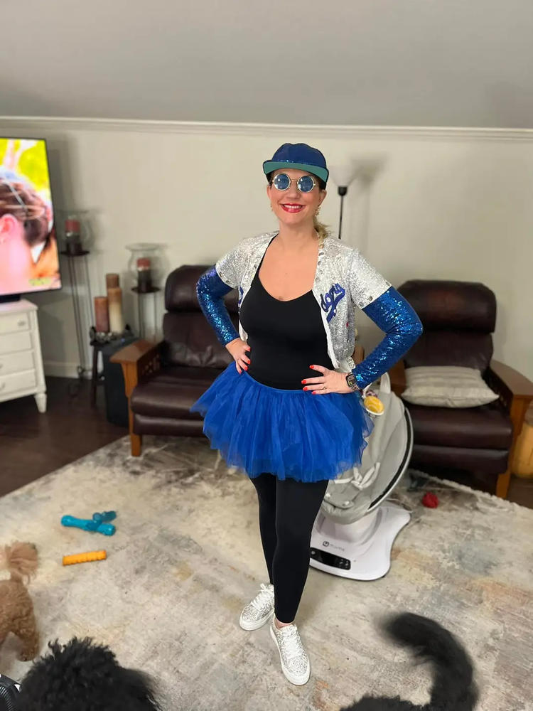 Rocketman Elton John Dodgers Cosplay Costume Baseball Uniform Jumpsuit Hat  Halloween Party Costumes Outfit for Women Men
