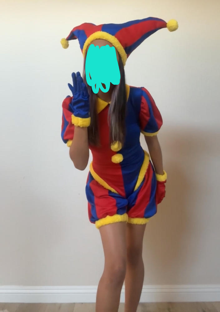 TV The Amazing Digital Circus Pomni Kids Chidren Cosplay Costume Outfi –  TrendsinCosplay