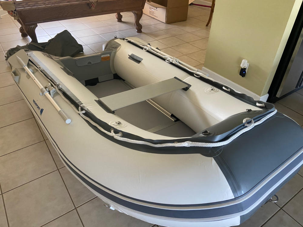 Newport Del Mar Inflatable Boat - 9ft Marine Wood Floor