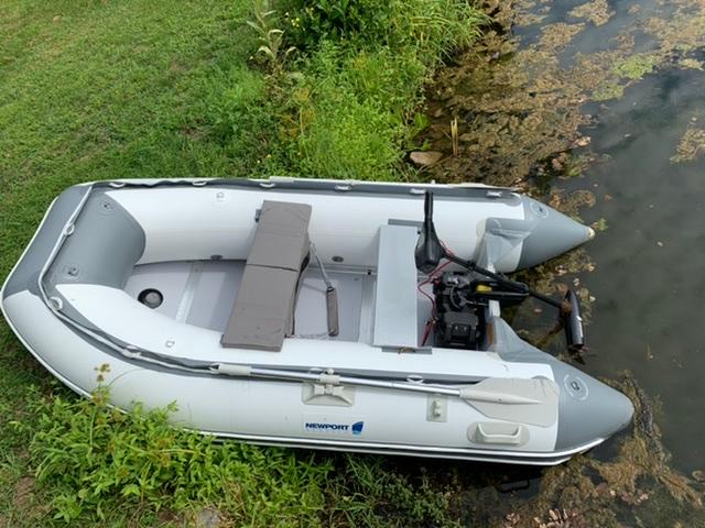 Del Mar Inflatable Boat 9ft 6in - Customer Photo From Mary Romanowski