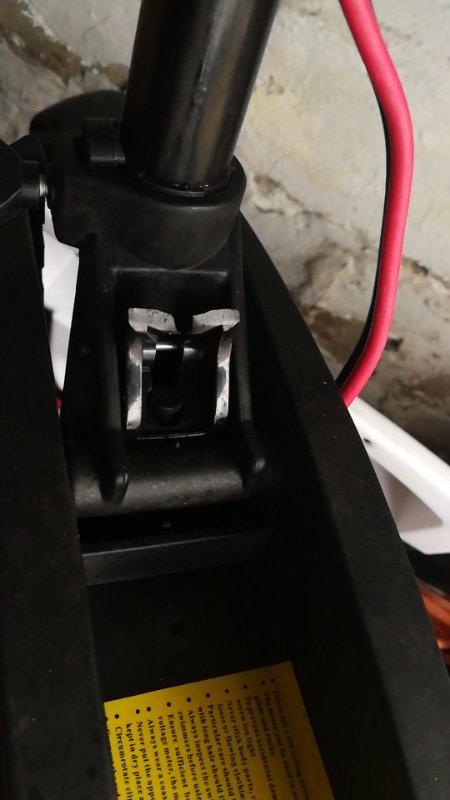 Trolling Motor Parts # 41-51 Plastic Hinge Assembly & Transom Mounting Bracket - Customer Photo From frank f.