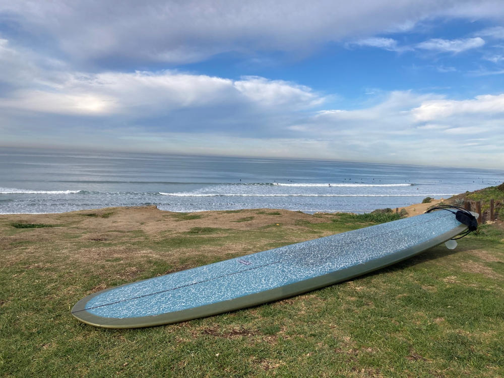 7'6 Mini Walks on Water #10004 – Almond Surfboards & Designs