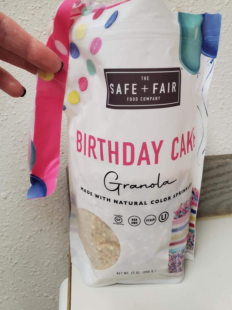 Birthday Cake Granola Pack - Customer Photo From Natashea