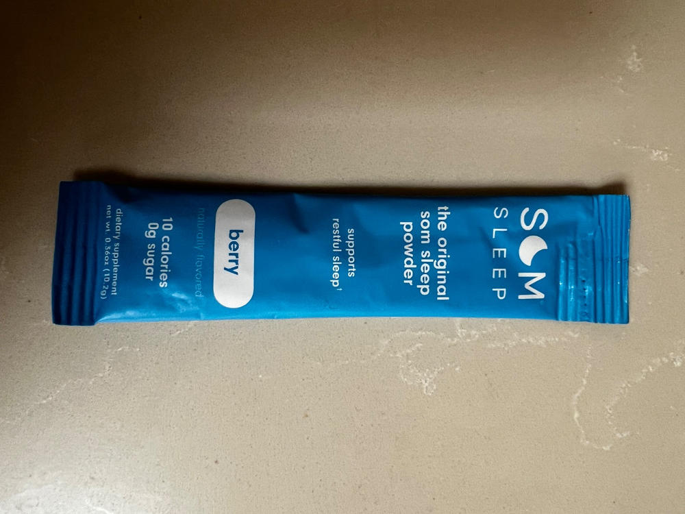 Som Sleep Powder Drink Mix · Berry - Customer Photo From Lawrence Potts