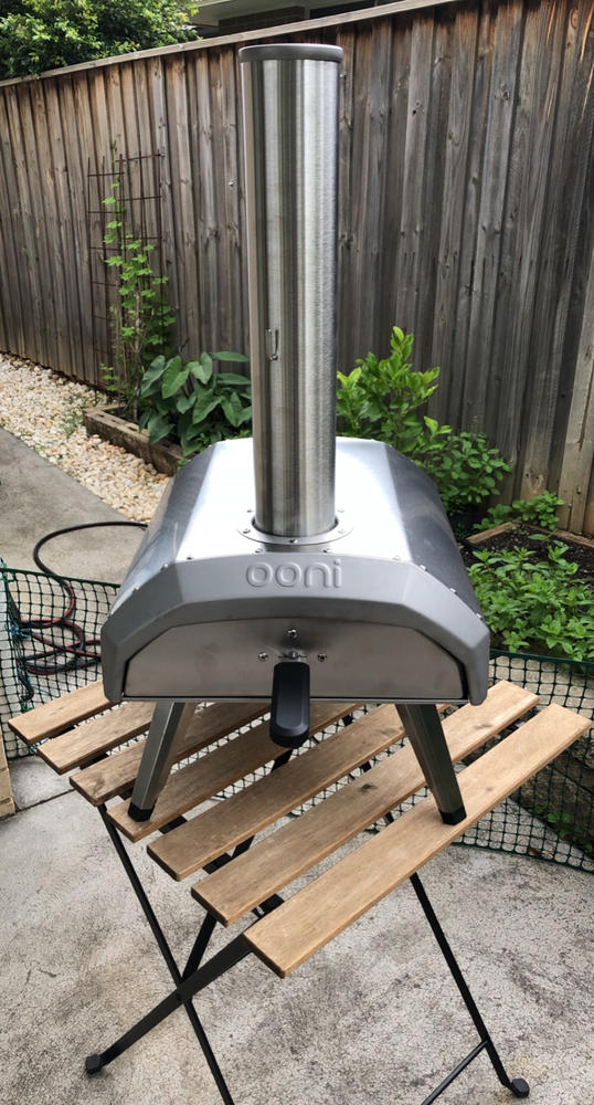 Ooni Karu | Portable Wood and Charcoal Fired Outdoor Pizza Oven Gas Starter Bundle - Customer Photo From Dylan K.