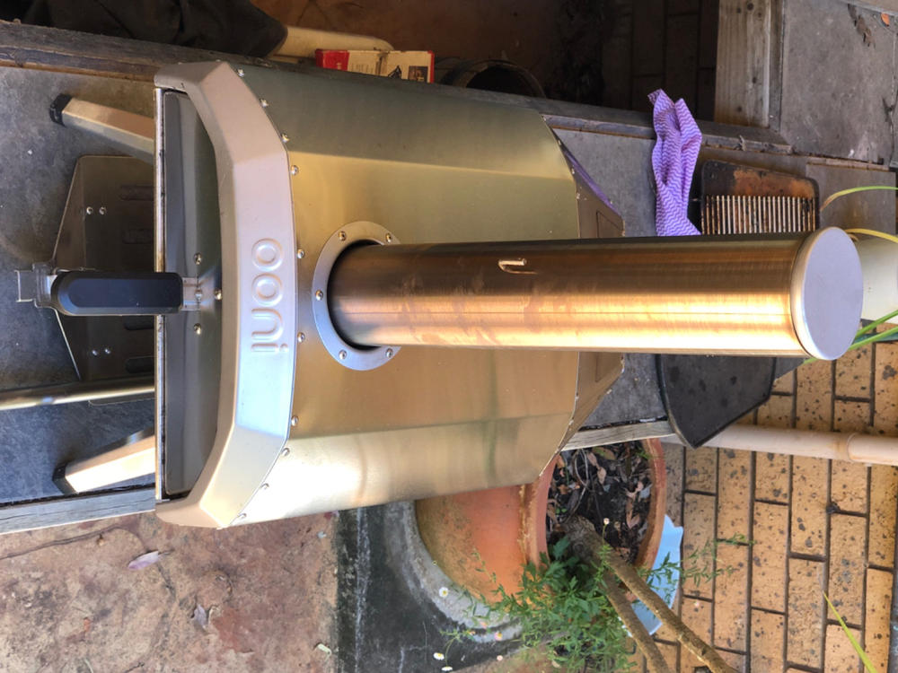Ooni Karu 12 | Portable Wood and Charcoal Fired Outdoor Pizza Oven - Customer Photo From Frank M.