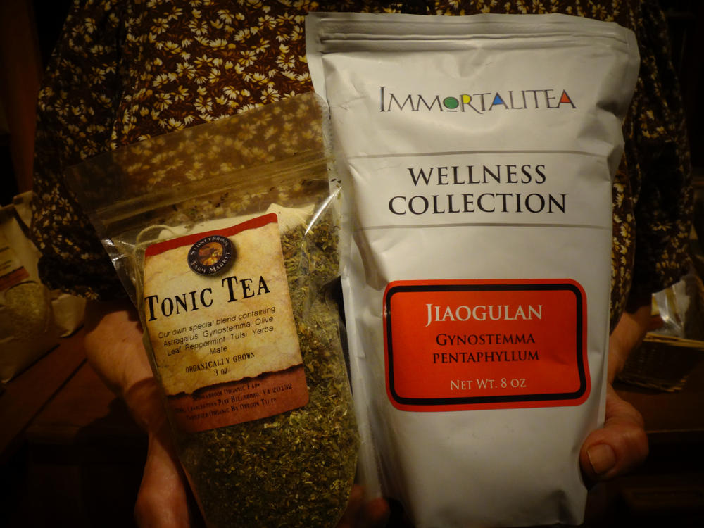 Premium Jiaogulan Loose Leaf Tea (100% Gynostemma) - Customer Photo From Jean S.