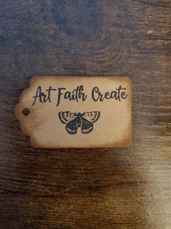 3/4" by 2" Custom Clear Stamp