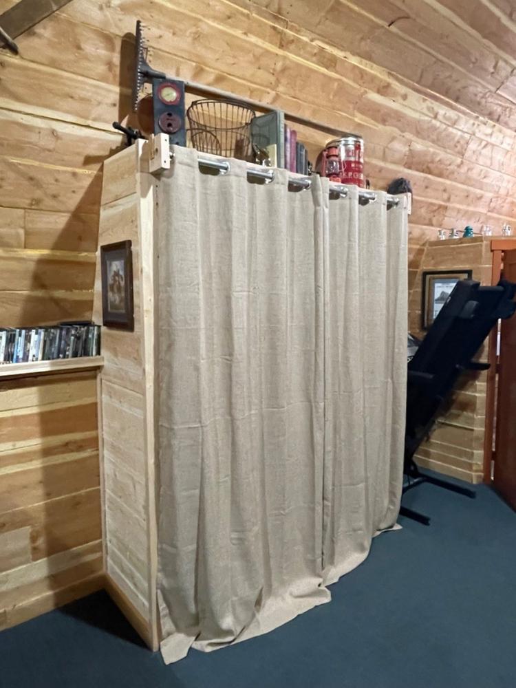 Clearance "Murphy Slat Bed" Wall Mounted Murphy Bed Frame - Customer Photo From Kevin Willmore