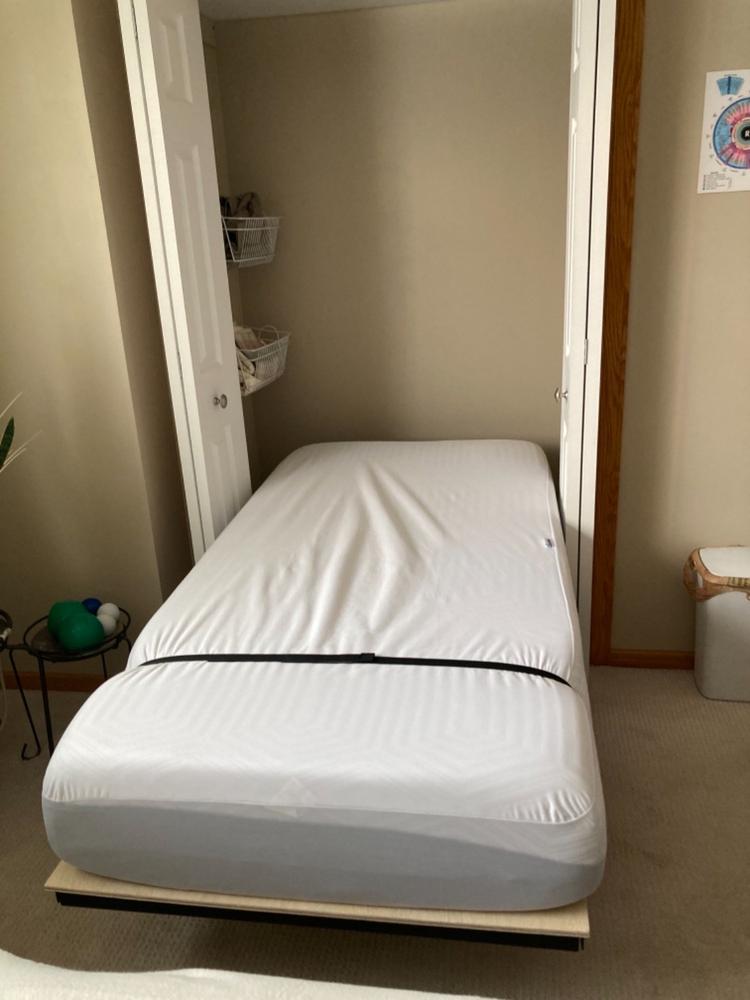 Murphy Door Bed Frame - Customer Photo From Carrie Stewart