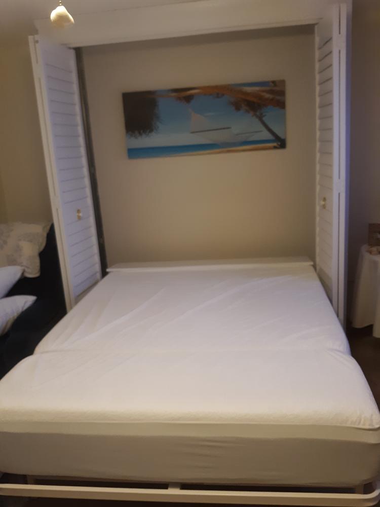 “The Next Bed” Wall-Mounted Murphy Bed Frame - Customer Photo From Don Schlosser