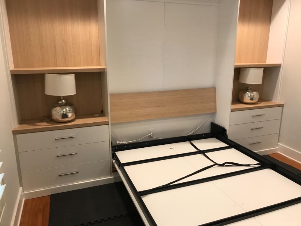 “Panel Bed” DIY Murphy Bed Frame Kit - Customer Photo From carlos r.