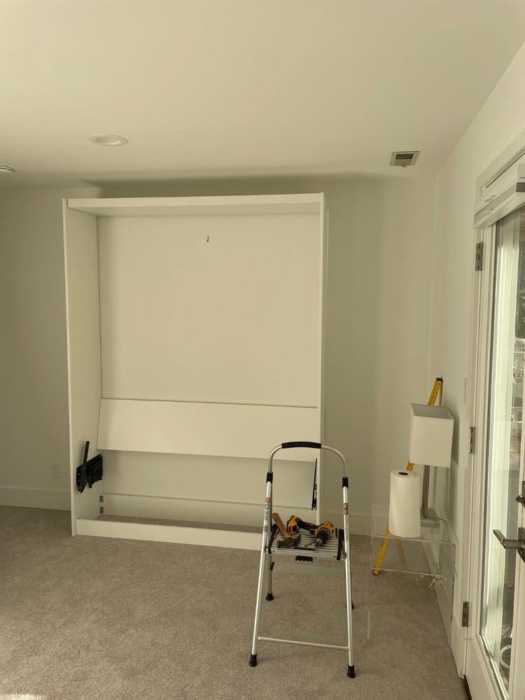 “Panel Bed” DIY Murphy Bed Frame Kit - Customer Photo From Tom E.