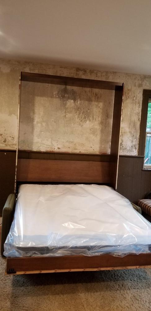 DIY Murphy Bed Kit-Free shipping USA and Canada - Customer Photo From George P.