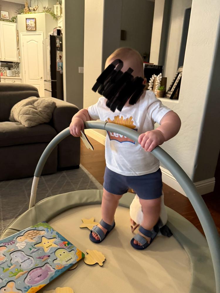 Toddler Trampoline - Customer Photo From HEIDI 