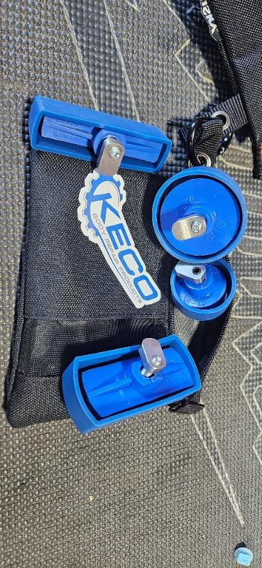 KECO Cold Glue Tabs and Silicone Caps (4 Tabs) - Customer Photo From Jesus Jordan