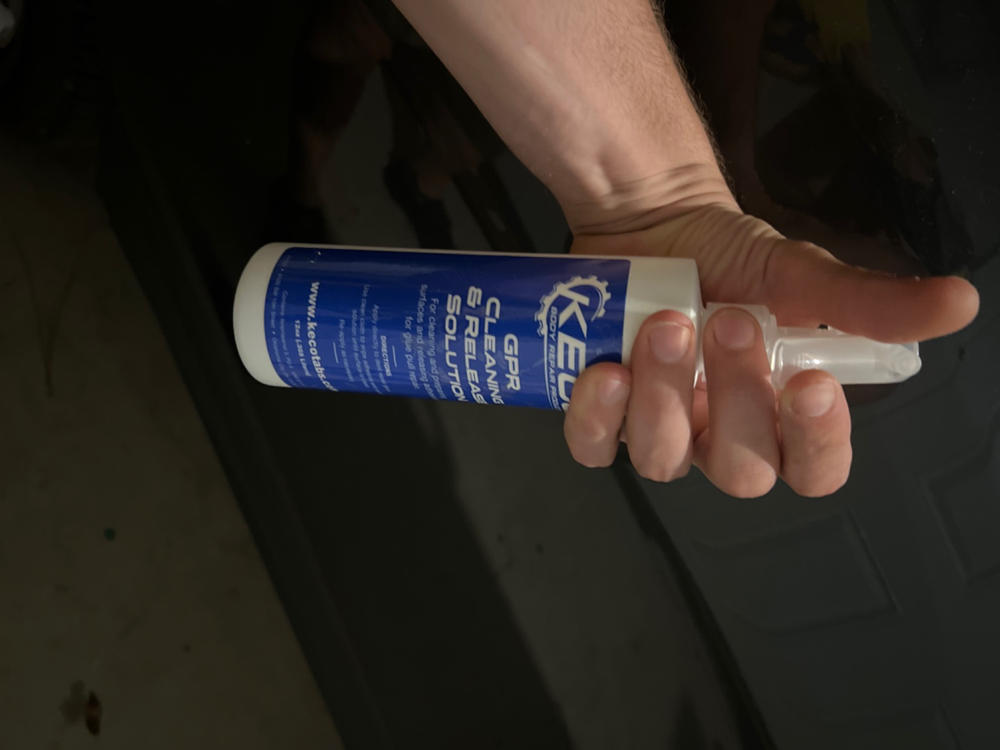 Keco 12 Ounce PDR Glue Cleaning and Release Solution - Refill - Customer Photo From Anthony Zana