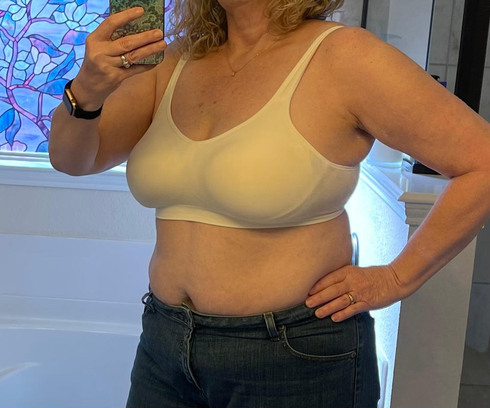 Saltandpepperslay - The support from this Shapermint Truekind Daily Comfort  Wireless Shaper brassiere is PHENOMENAL, and its beyond comfortable. I'm a  38K and I'm amazed at the security of it. Use my