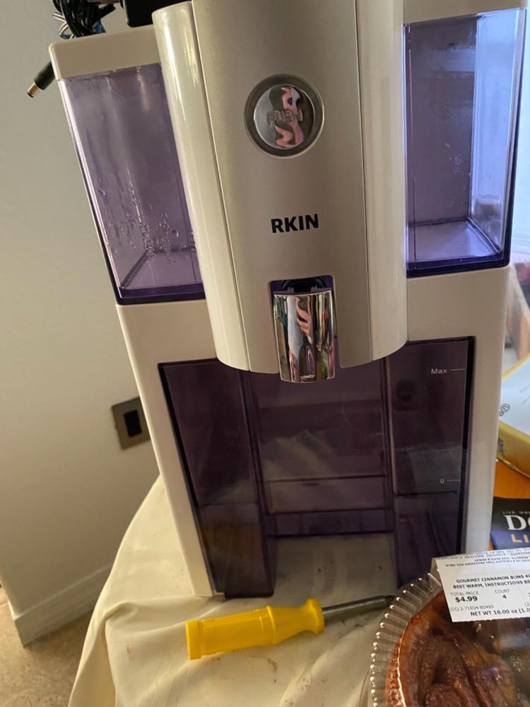 AlcaPure Edition Zero Installation Purifier Alkaline Post Filter - Customer Photo From ADA BARRIOS