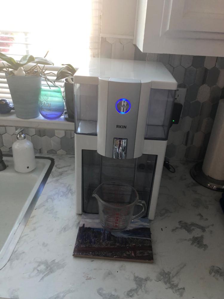 Zero Installation Purifier Countertop Reverse Osmosis Water Filter - Customer Photo From Gloria Dinerman
