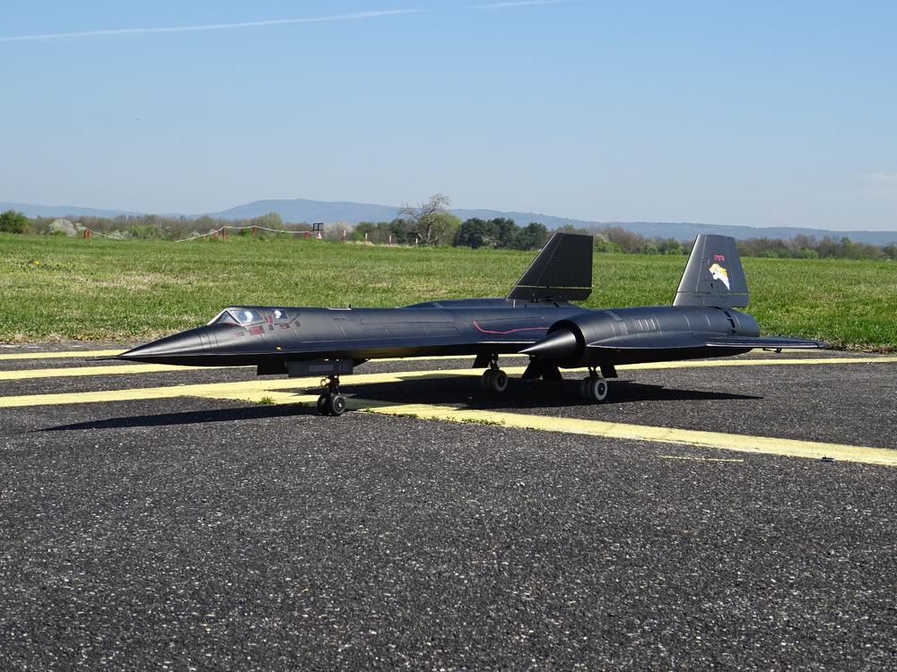 Freewing SR-71 Blackbird Twin 70mm EDF Jet With Gyro - PNP - Customer Photo From Jörg Heimann