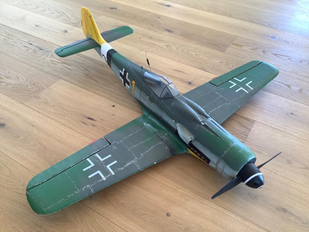 FlightLine Fw 190 D9 Dora 850mm (33") Wingspan PNP FLW102P Motion RC
