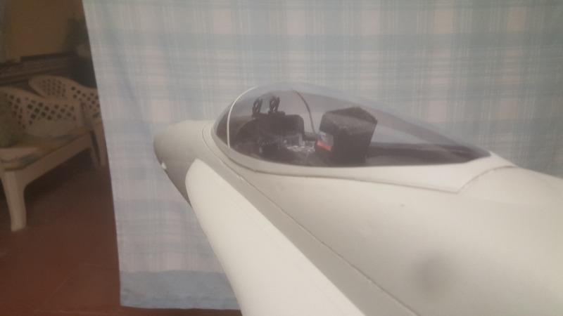 Freewing 90mm EDF F/A-18C Hornet Cockpit - Base Gray - Customer Photo From Alejandro Ibáñez