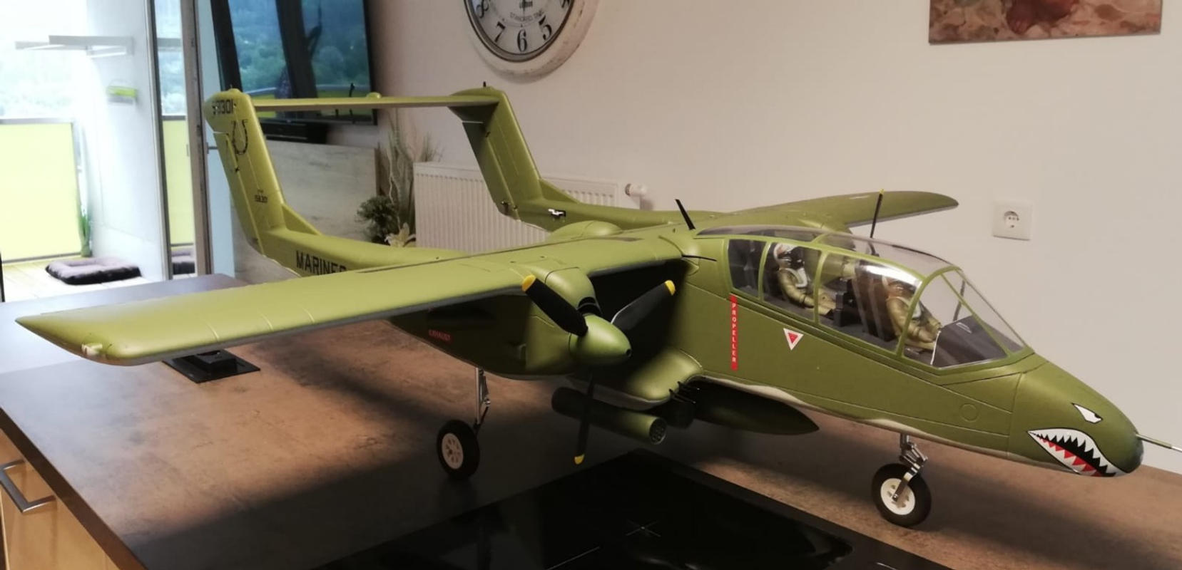 FlightLine OV10 Bronco 1400mm (55") Wingspan PNP FLW305P Motion RC