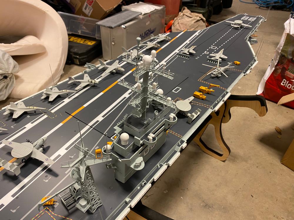 Bancroft USS Nimitz 1/200 Scale 1700mm (67") USA Aircraft Carrier - RTR - Customer Photo From Tomas Leijon